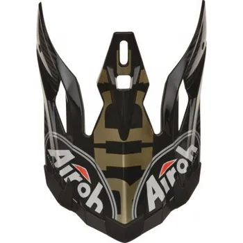 Helma na motorku náhradní kšilt pro přilby AVIATOR 2.3 Novak, AIROH - Itálie (zlatá)