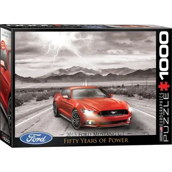Puzzle Eurographics Ford Mustang GT 2015 1000 dílků