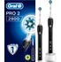 Elektrický zubní kartáček Oral-B Pro 2900 Cross Action Dual černý