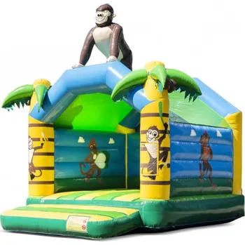 Skákací hrad Skákací hrad PROFI se střechou | skákací hrad gorila | 5x4m | certifikováno