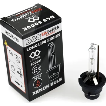 Autožárovka D4S Xenonová Výbojka 5000K s delší životností (long life)