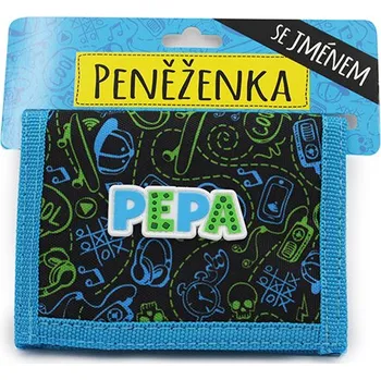 Peněženka Dětská peněženka se jménem PEPA
