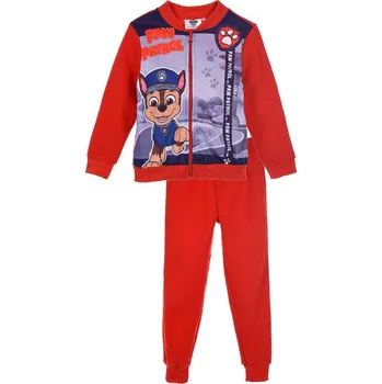 Tlapková patrola - Červená chlapecká tepláková souprava Velikost: 98