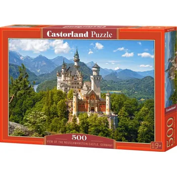 Dětské zboží Puzzle 500 dílků - Výhled na Neuschwanstein, Německo