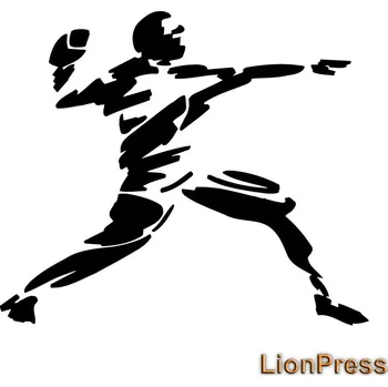 samolepka samolepka americký fotbal 1 (silueta americký fotbal)