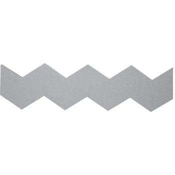 Dětská zábrana VYLEN Ochrana stěn ZIG ZAG - 85 x 13,6 cm 80 Šedá