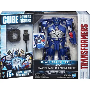 Figurka Hasbro Transformers Poslední rytíř Optimus Prime s Prajiskrou