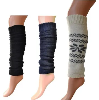 Dámské ponožky Vlněné návleky Knebl Hosiery - černá