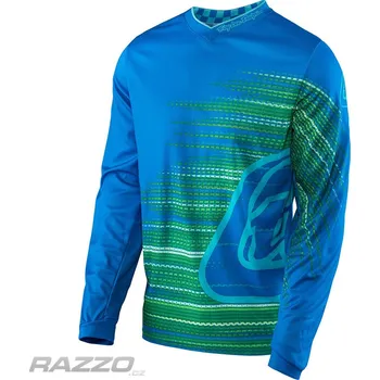 cyklistický dres Pánský dres TroyLeeDesigns GP Jersey Electro Navy S