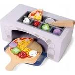 Derrson Dřevěná sada s pecí na tvorbu pizzy