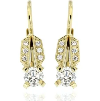 Náušnice Zlatnictví U Kostela Diamantové patentové náušnice33346 485173667