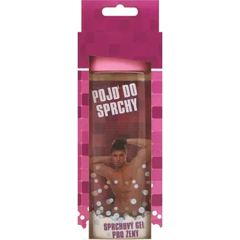 Sprchový gel Bohemia Gifts & Cosmetics 3D pro ženy růžový 300 ml 