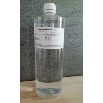 Destilovaná voda ČR Demineralizovaná voda 1l