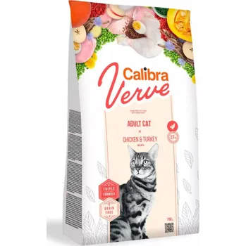 Krmivo pro kočku Calibra Cat Verve GF Adult Chicken&Turkey 7 kg