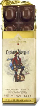 Čokoláda Goldkenn Captain Morgan Spiced mléčná 37 % 100 g
