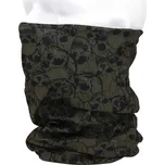 Šátek 101 Inc Tactical Wrap Coolmax Skull - olivový