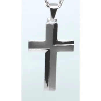 Přívěsek Mýl Stříbrný přívěsek kříž 303371