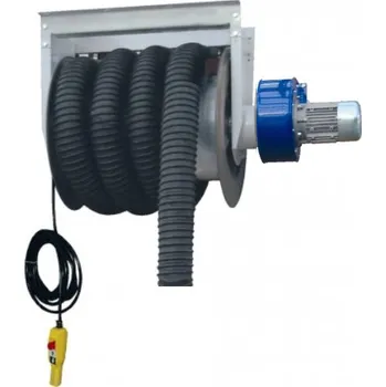 Držák na zahradní hadici FILCAR NAVÍJEČ S OVLADAČEM A ODSÁVACÍM VENTILÁTOREM DRWPA-100/7.5-SB