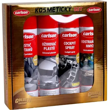 Carlson dárková sada autokosmetiky Golden Edition