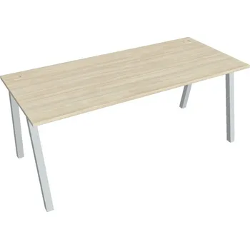 Kancelářský vozík HOBIS kancelářský stůl rovný - US A 1800, akát + doprava zdarma