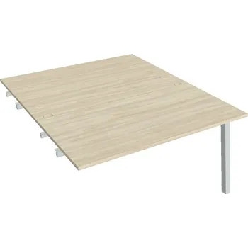 Kancelářský vozík HOBIS přídavný stůl zdvojený - USD A 1400 R, akát + doprava zdarma