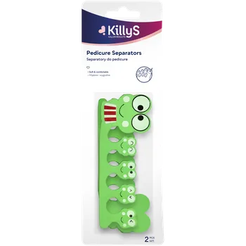 Kosmetika na nohy KillyS oddělovače nohou, 1 pár