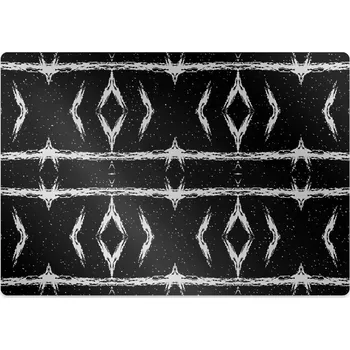 Podložka pod nábytek Podložka pod kancelářskou židli black abstrakce