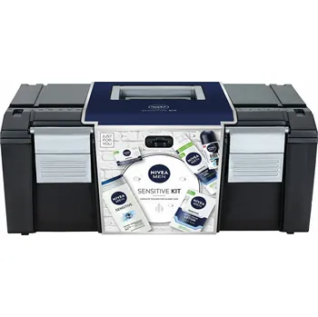 Kosmetická sada Nivea Men Sensitive Kit Toolbox dárková sada 2022