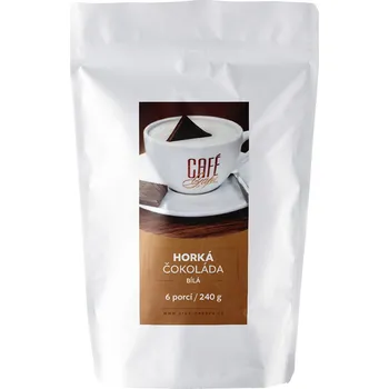 Café Gape Horká čokoláda bílá 40 g Balení: 6 ks