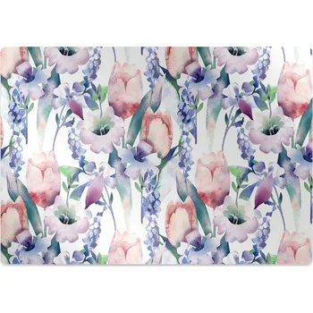 Podložka pod nábytek Podložka pod kolečkovou židli jarní kytice