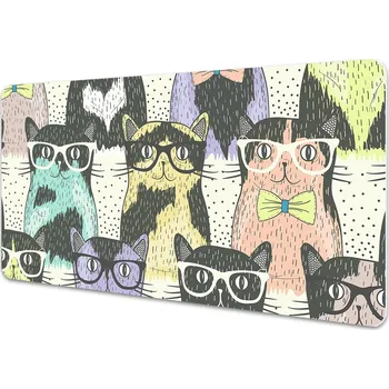 Stolní podložka Ochranná podložka na stůl Kočky brýle