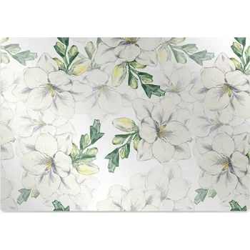 Podložka pod nábytek Podložka pod kancelářskou židli frézie květiny