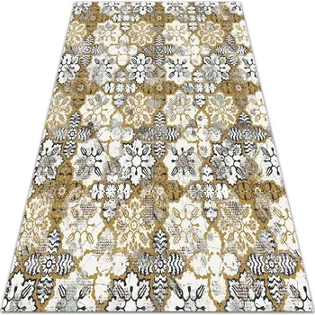 Koberec Univerzální vinylový koberec Květina abstrakce