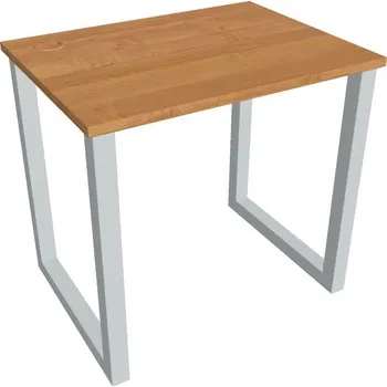 Kancelářský vozík HOBIS kancelářský stůl rovný - UE O 800, hloubka 60 cm, olše + doprava zdarma