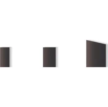 EURO STRAWS - Přírodní minerální brčko Cocktail 5x140mm, Charcoal Black, 250ks