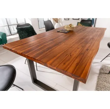 Jídelní stůl Jídelní stůl WOTANA 160 cm – hnědá, akácie