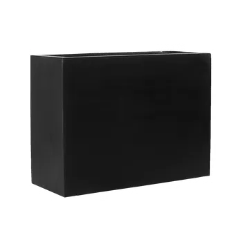Květináč Moderní květináč Fiberstone Jort L Black 38x95x72cm