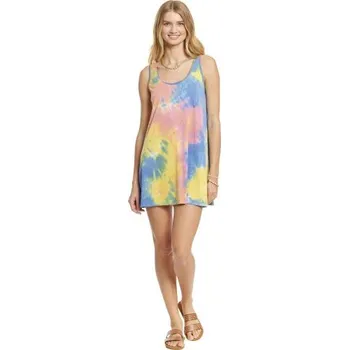Dámské šaty ŠATY LAGACI TIE DYE TANK DRESS - modrá - S + při osobním odběru 845 Kč
