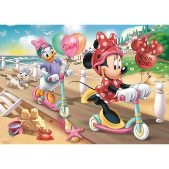 Puzzle Puzzle Minnie Mouse: Na pláži 200 dílků