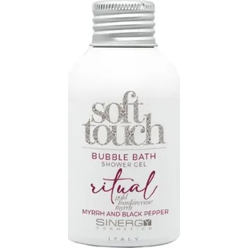 Sprchový gel Sinergy Cosmetics Sinergy Bubble Bath Shower Gel Myrrh and Black Pepper 100ml - Sprchový gel myrha s pepřem