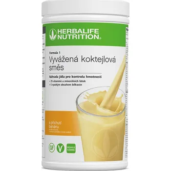 Herbalife Formula 1 Vyvážená koktejlová směs banán 550 g