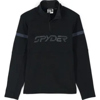 Pánská mikina Pánská mikina Spyder SPEED HALF ZIP - černá S