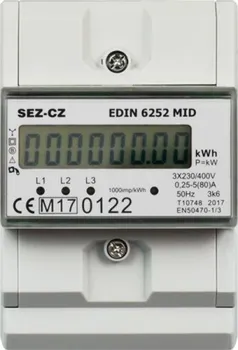 Měřič spotřeby SEZ EDIN 6252 MID
