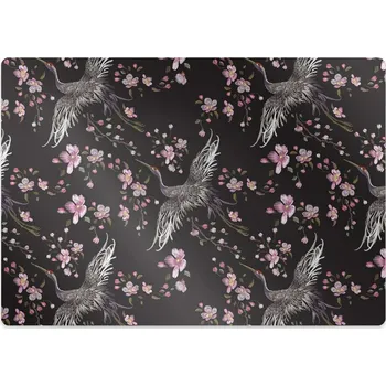 Podložka pod nábytek Podložka pod kolečkovou židli Volavky a květiny