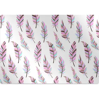 Podložka pod nábytek Podložka pod židli růžové peří