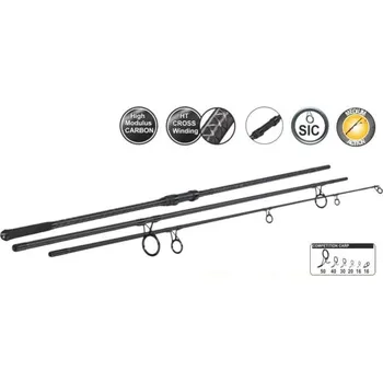 Rybářský prut Sportex Rybářský prut Competition Carp CS-4 365cm 3,25lb 3-díl