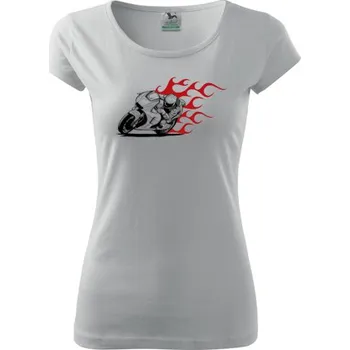 Dámské tričko Dámské Triko s moto motivem 146 Racing