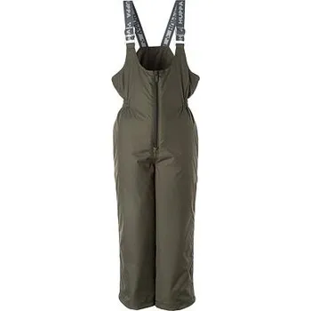 Dívčí kalhoty Dětské zateplené kalhoty Huppa Flinn dark green 100g velikost 122