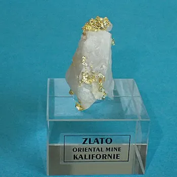 Zlato z USA 28x15mm