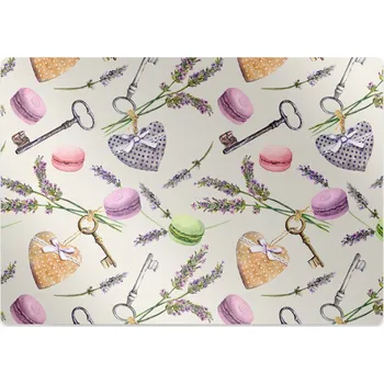 Podložka pod nábytek Ochranná podložka pod židli Srdce a perník